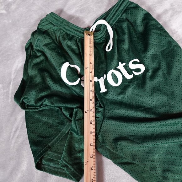 Anwar Carrots X Champion Mesh Shorts Mens Small 9” Drawstring Green - Picture 12 of 12